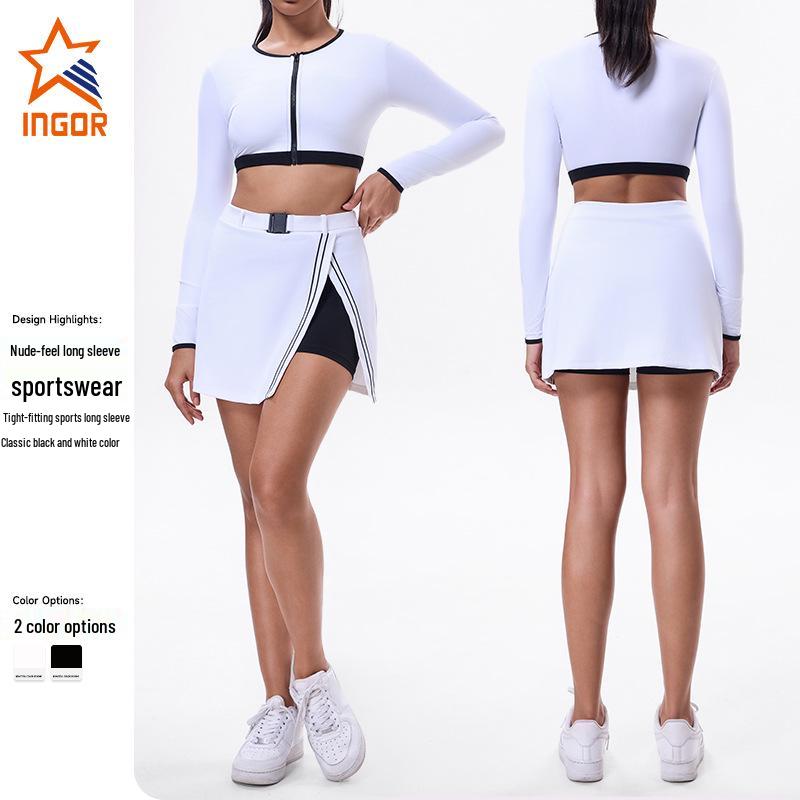 

Women s Summer Sportswear Set: Breathable Golf, Yoga & Tennis Skirt XS