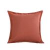 Summer Solid Color Sofa Pillow Case, Bedside Cushion, Living Room Pillow, Chair Back Cushion, Car Waist Pillow