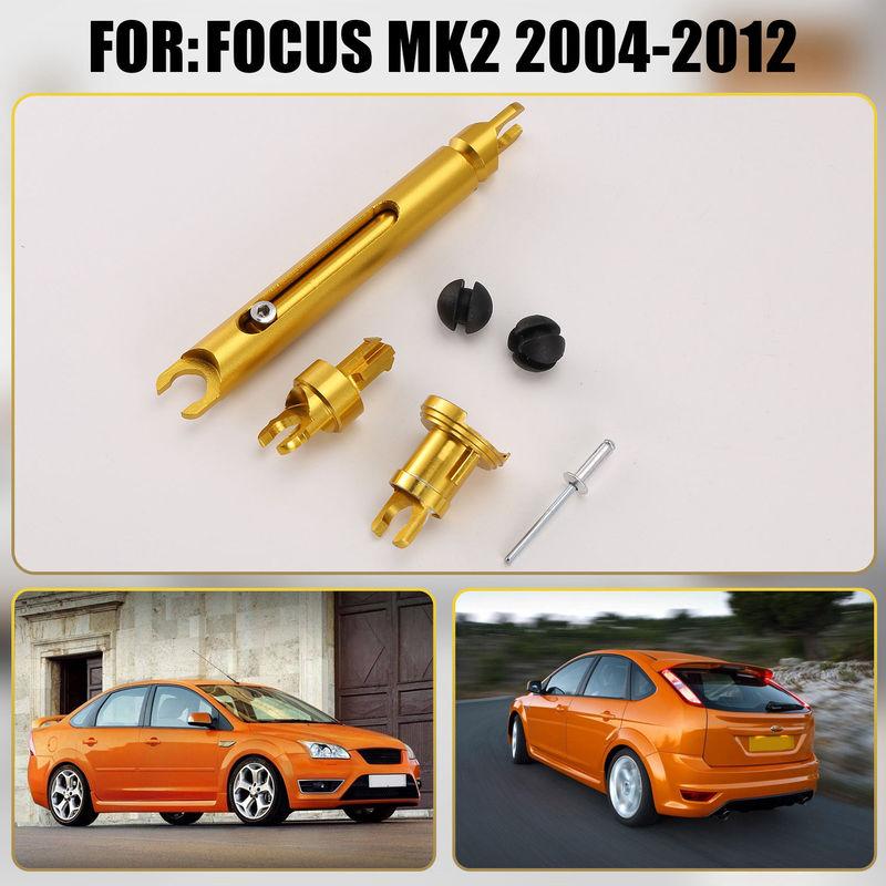 T-Top-Rated-4M5A-16B970 Car Bonnet Release Lock Latch Catch Repair Set For Ford Focus MK2 2004-2012 1355231