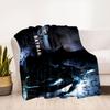 Batman DC Universe Online Poster PrintBlanket Flannel Throw Blanket for Sofa, Bed, Travel, Camping, Office, Couch, Chair