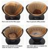 100pcs Disposable Paper Coffee Filter 1-4 Cups Wood Pulp Drip Paper Cone Coffee Strainer Bag Pour Over Household Accessories