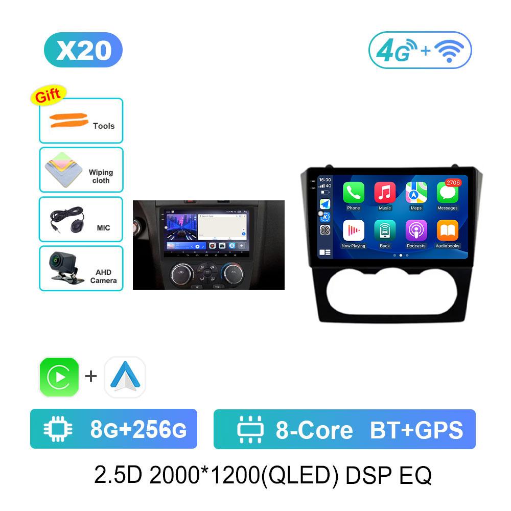 Android 14 System WiFi 4G for Nissan Teana Altima 2008 - 2012 Car Video Multimedia Player GPS Touch Screen BT Auto Accessories