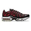 Nike Scarpe da Ginnastica per Bambini Air Max Plus GS Cenere Media Rosso Sirena Grigio Bianco Nero CD0609-200