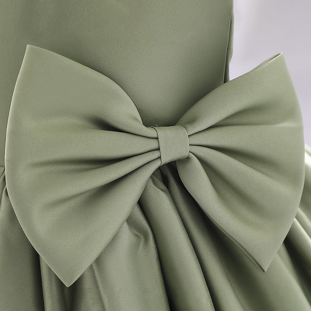Children's Princess Bow Party Dress - Baby & Toddler Birthday Costume