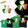 St Patricks Day Shamrock Irish Paddys Ireland 100% Cotton T-shirt Mens Tees Tops Tee Top #SPD