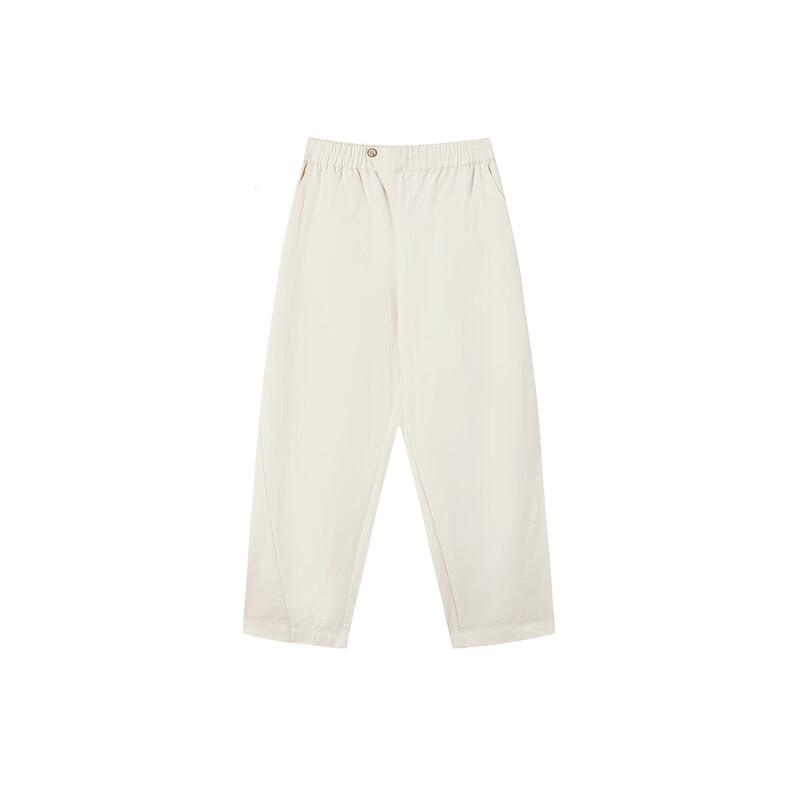 

Elva Island Women s High-Waist Casual Cropped Trousers (Model 3407241136) M