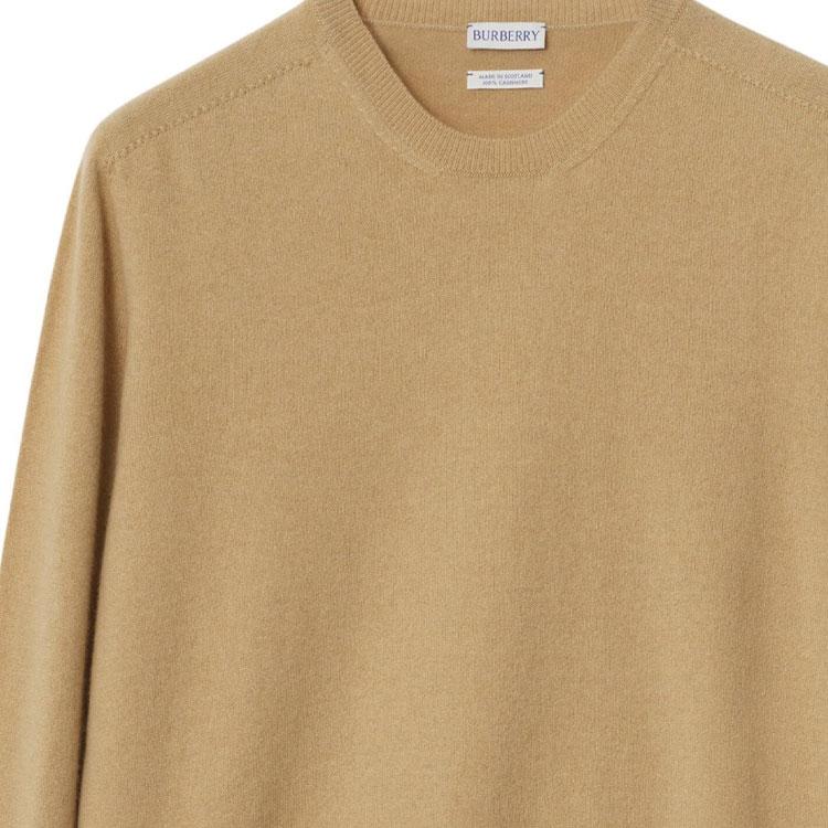 Burberry logo-embroidered cashmere jumper 80928011