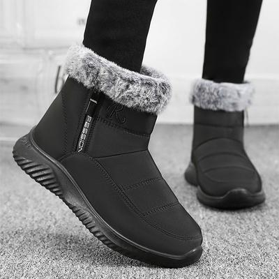 New Autumn and Winter Women's Plus Velvet Shoes Female Casual Warm Non-Slip Boots Outdoor Thick Snow Boots For Women