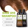 Haarshampoo mit pflanzlichen Inhaltsstoffen, Haarfärbeshampoo für graue Haare von Frauen und Männern, 100 ml