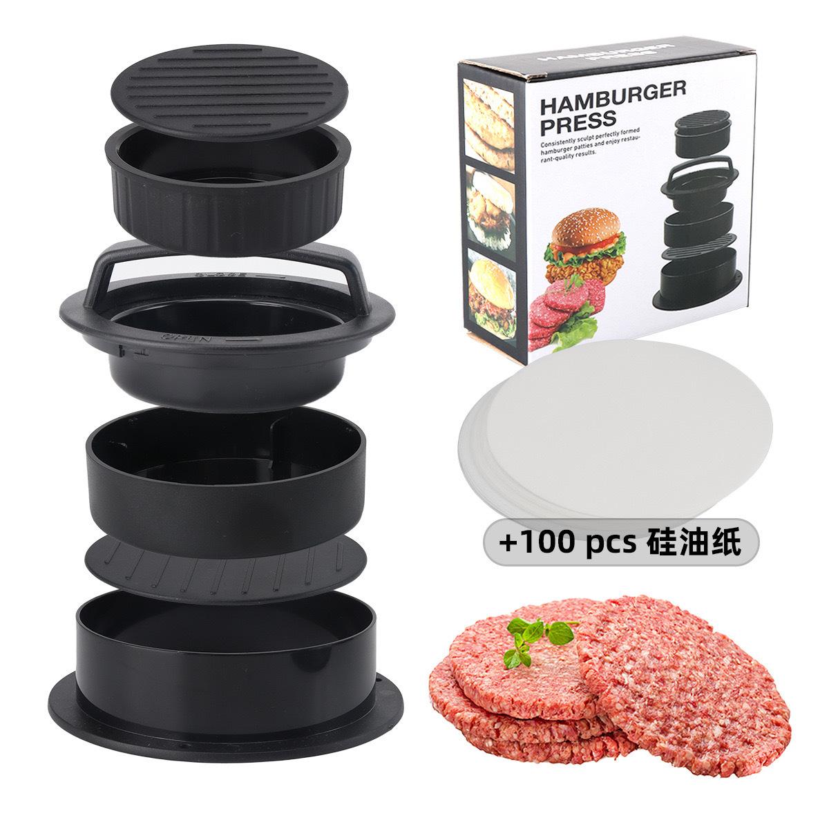 1 Set, Suitable for RV Kitchen, Non-stick Hamburger Machine, Meat Pie Machine Mold, Suitable for Meat Milk Cheese Vegetables
