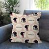 Pillow Cushion Cover Pillowcase Living Room Sofa Home Decor Customized Cartoon Cute Mafalda