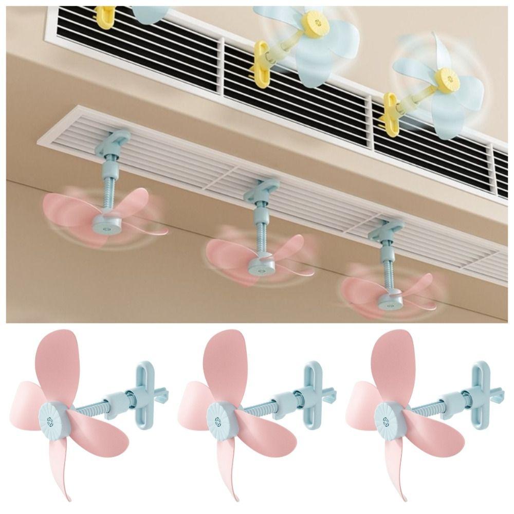 1/3Pcs Windmill Shaped Air Conditioning Ventilator Wall Mounted Air Conditioner Windshield For Home