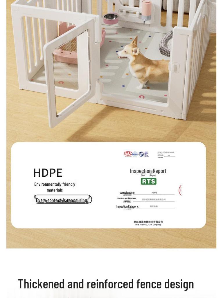 Panoramic Transparent Dog Barrier for Medium & Small Pets - Indoor Use