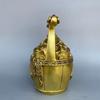 A Of Gold Ornament All Copper Piggy Savings Bank Treasure Bucket Craft Living Room Decoration Housewarming Opening G