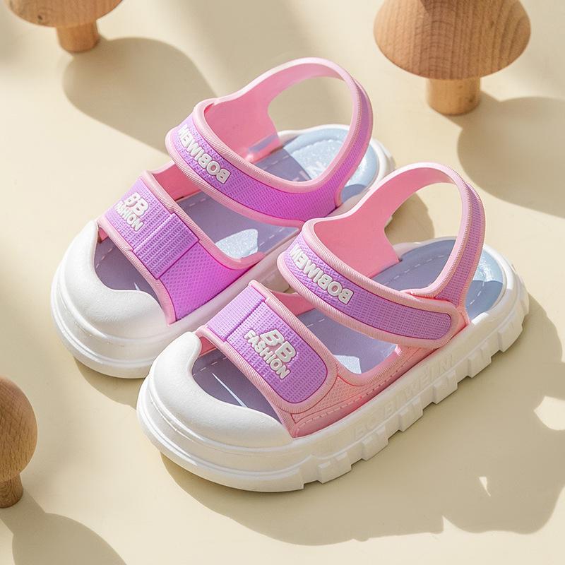 Children's Non-slip Soft Sole Cartoon Sandals for Bathroom & Home