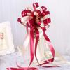 10ks Tahová stuha Romantické stahovací mašle Ručně tažená stuha pro balení dárků Svatby Ozdoby