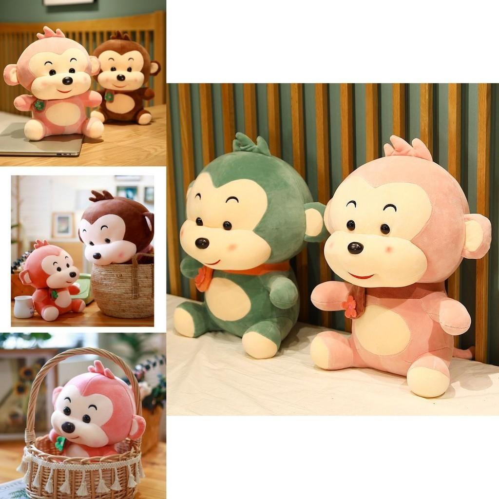 Adorable Monkey Stuff Toy Plush Doll For Girls With Soft And Cuddly Texture