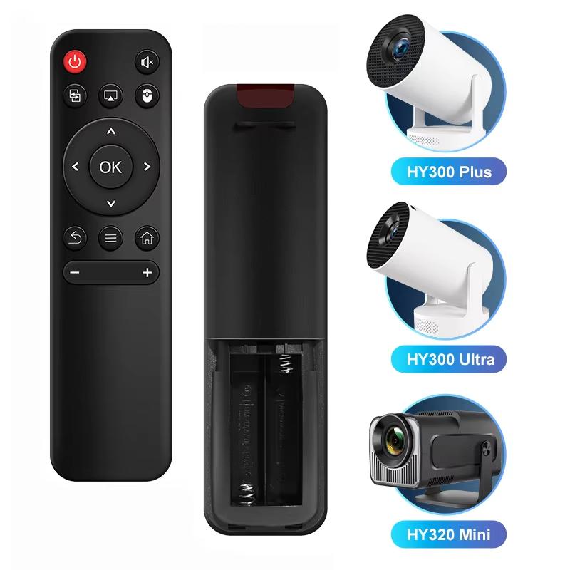 Ersatz-Fernbedienung Hy300 Pro Kompatibel mit Hy300 Pro und Hy320 Mini-Projektor