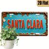 Souvenir Metal License Plate, Custom Auto Sign 15x30cm