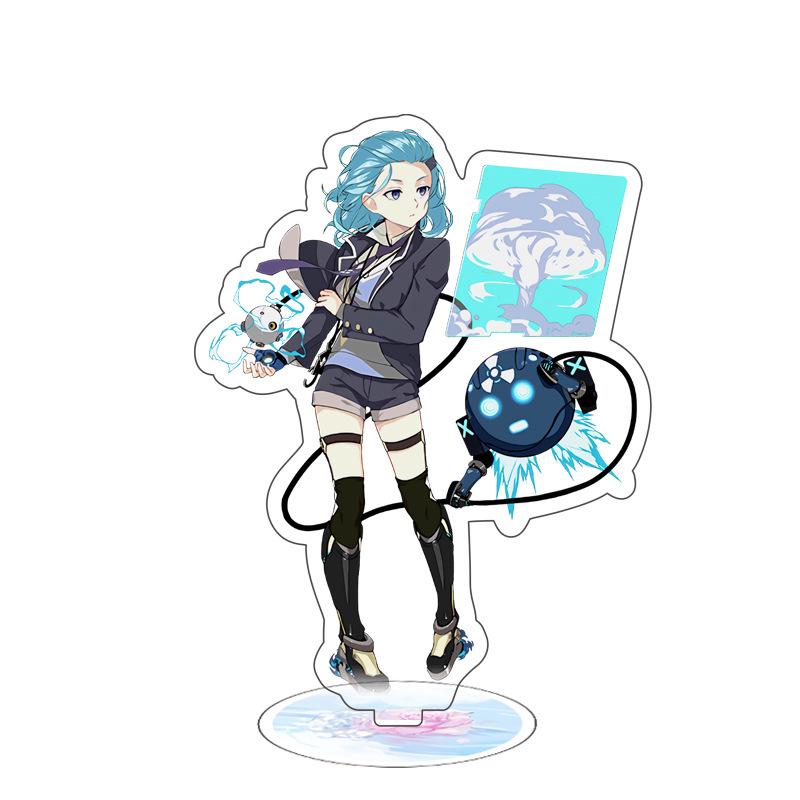 Game Anime Mobile Surroundings Model Acrylic Figure Stand Painted Desk Decor Ornament Gift