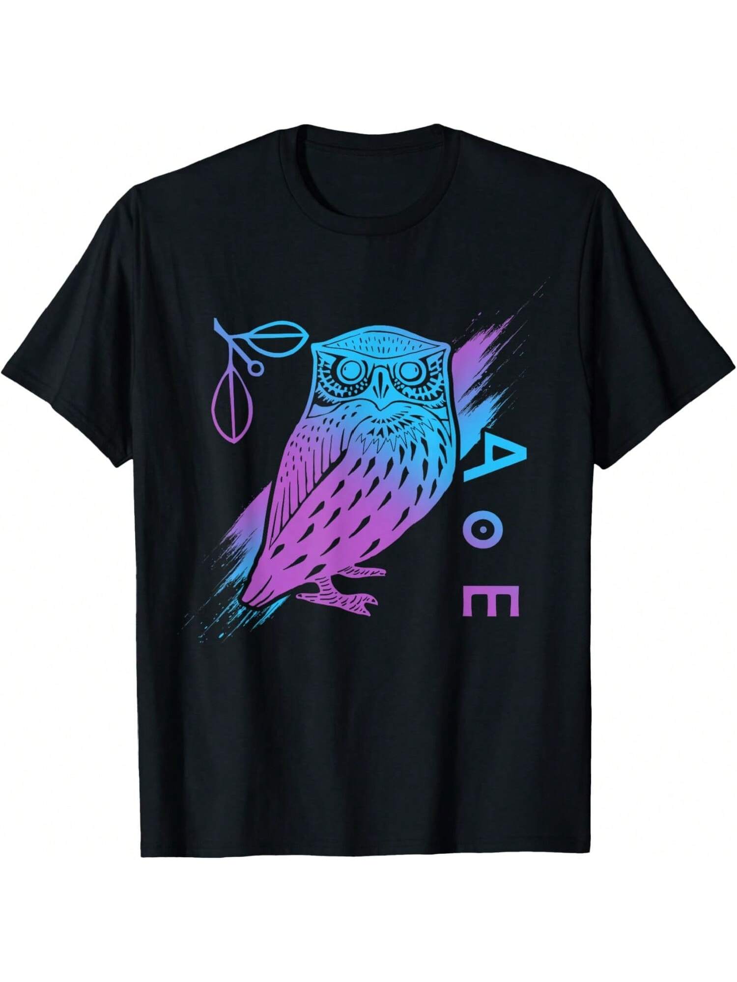 

Athena s Owl - Greek Mythology - Ancient Greece T-Shirt XXXXXL