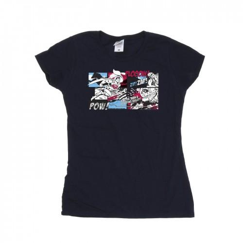 

DC Comics Womens/Ladies Superman Comic Strip Cotton T-Shirt