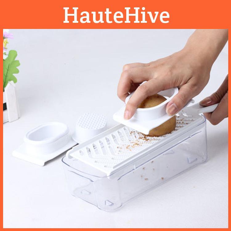 Safe And Easy To Use White Plastic Hand Protector For Slicing And Grating Vegetables
