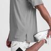 Summer American Loose Fit Cotton T-Shirt - Men’s Crew Neck Short Sleeve for Fitness Training, Plus Size Available