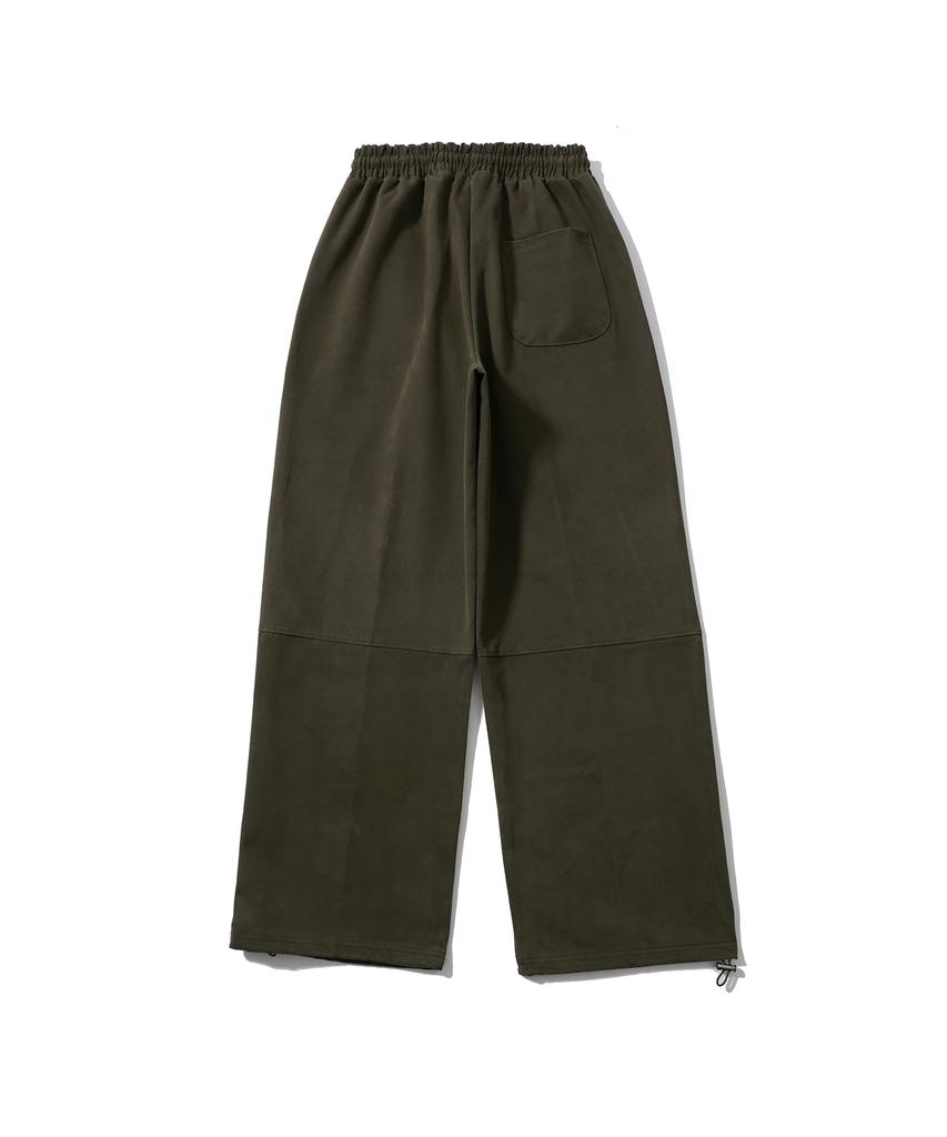 Sseochi410 Curve In Sijeon Wide Pants Khaki