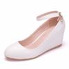 Short-heeled Sexy Pedicure Slim High Heels Women's Shoes, Heels, Casual Shallow-mouthed Round-toe Shoes