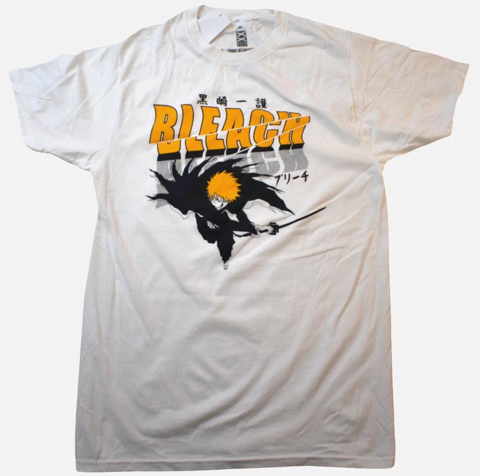 

Ripple Junction Bleach Mens Ichigo Anime White Shirt New Small XL