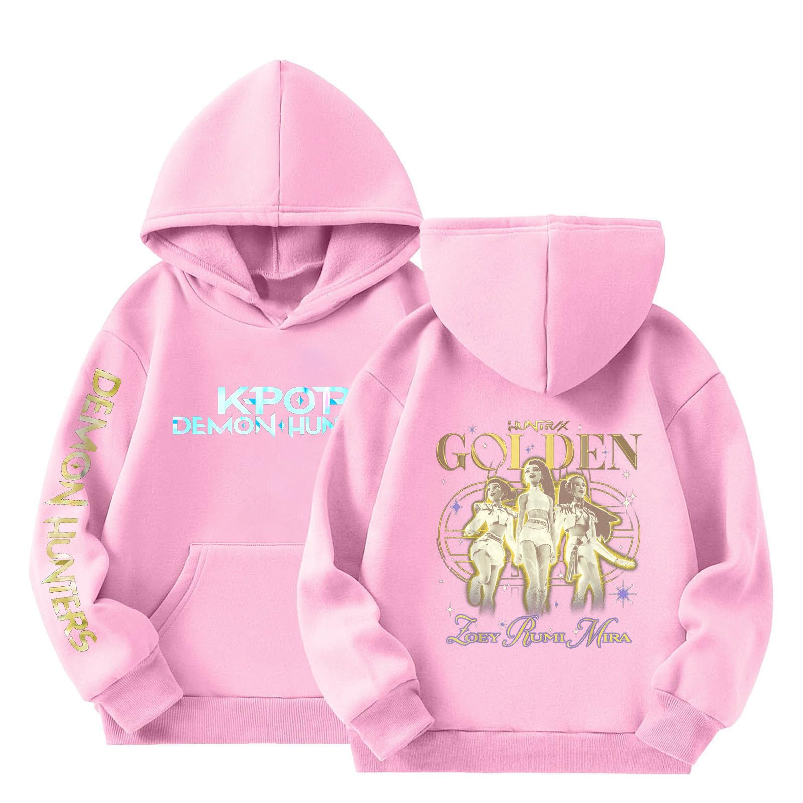 

Милые толстовки для подростков, модные толстовки преппи с капюшоном, оверсайз рубашки с длинным рукавом, одежда для детей 150 розовый