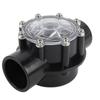 Rückschlagventil 2 Zoll 2-Wege gerade 180 Grad 7305 für Aquarium Pool Spa Ersatz