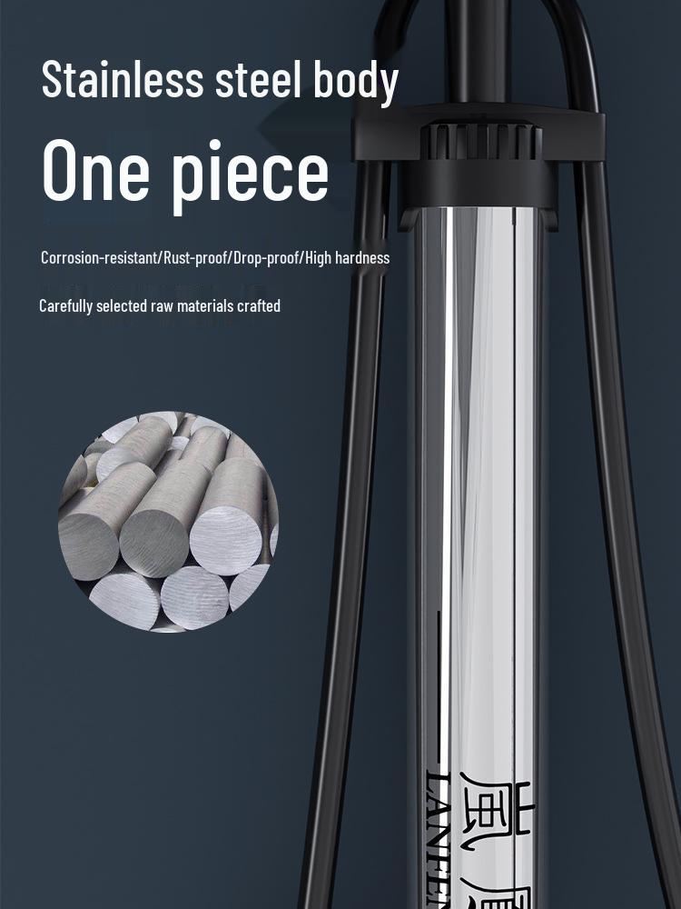 Universal High-Pressure Air Pump for Bikes, Cars, and Basketballs with Inflation Cylinder