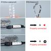 5050 RGB LED Strip Light USB 5V Smart Bluetooth Control IR Remote Flexible Led Tape 30/60 LEDs/M Colorful Ribbon Room Decor