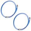 Set of 2 Industrial Grease Guns Hose 10000PSI Oil Resistant Heavy Duty Replacement Part For Pneumatic Equipment Tool