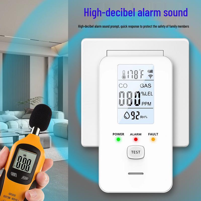 European/US Standard High Sensitivity Carbon Monoxide & Multi-Purpose Detector Alarm