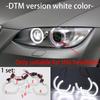Excellent DTM Style Ultra Bright Led Angel Eyes DRL  Rings Retrofit Accessories for BMW 3 Series E90 E91 E92 E93 M3 2005-12