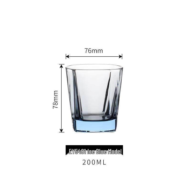 Hotel Thickened Glass Mouthwash Cup and Drinking Tumbler Set