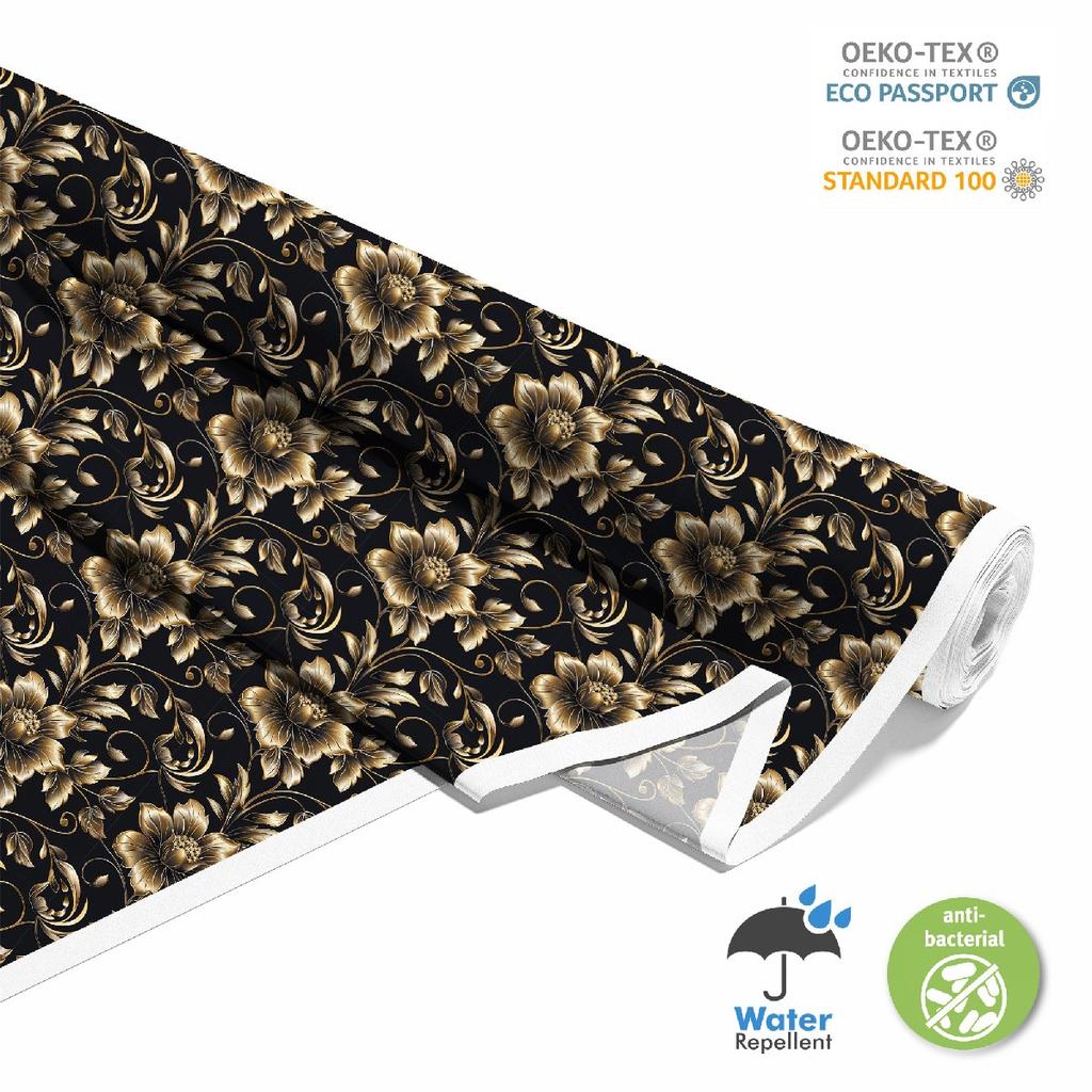 Outdoor Dekostoffe Oxford - Motiv Blumen I Dx5457
