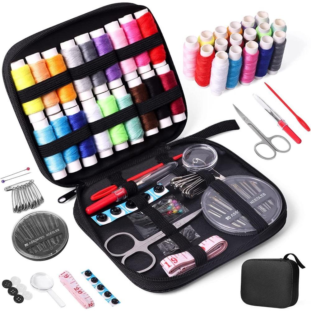 Kit da Cucito, Set Ago e Filo, Set Combinato Ago e Filo per la Casa 90 Pezzi 95 Pezzi 98 Pezzi