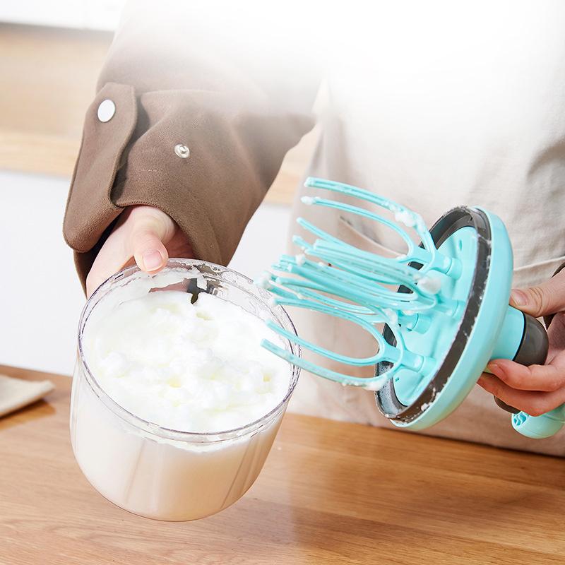 Multifunctional Manual Whisk Egg White Cream Cake Egg Hand Mixer Hand Crank Beater Household Ferramentas Cocina