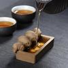 Cute Purple Clay Pig Tea Pet Drinking Water – Handmade Chinese Pottery Figurine for Kung Fu Tea Set & Home Decoration