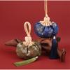 Multi Color Tassel Flower Pattern Drawstring Cloth Hanging Decoration Chinese Style Storage Bag Empty Sachet Purse Pouch