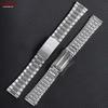 Stainless Steel Watch Band Folding Buckle Strap 12mm 14mm 18mm 20mm Metal Bracelet Silver Gold Universal Watchband for Men Women