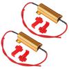 2PCS 50W 6OHM Load Resistance Resistance Turn Signal LED FIX