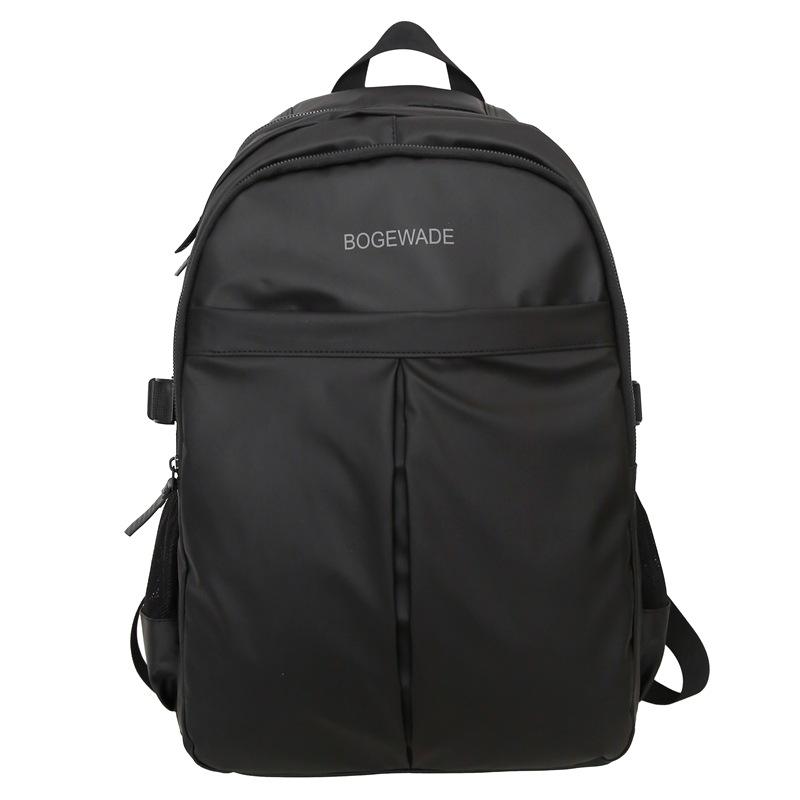 

Оксфордський рюкзак. Чоловічий шкільний рюкзак великої місткості для студентів чорний