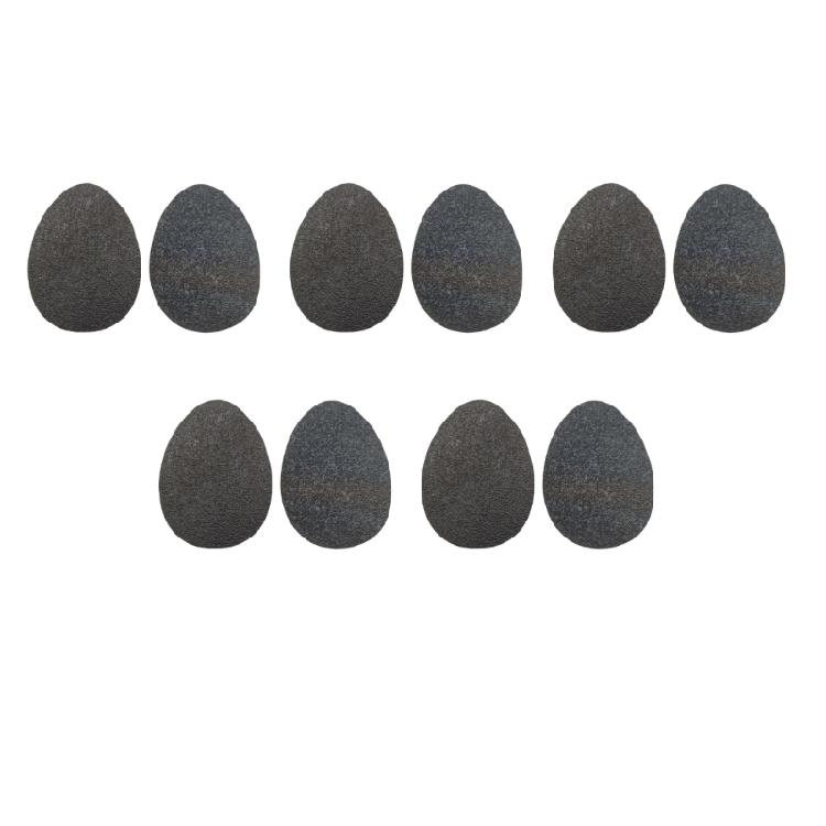 10Pcs Shoe Pads Nonslip Adhesive Soles Protector Patches for Dance Shoes and High Heels Footwear Enhances Durability