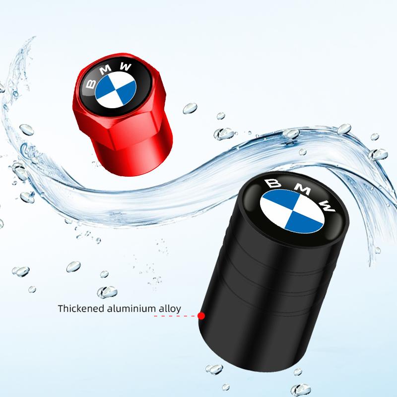For BMW GF44Pcs Car Wheel Tire Valve Stem Cap Auto Air Stem Cover Auto Accessories for BMW M E90 E91 E92 E93 M3 E60 E61 F10 F07 M5 E63 E64