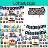 Among Us Party Set Suit Decoration Supplies Banner Cupcake Topper Alien Space